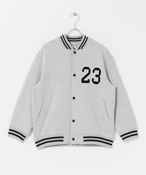 URBAN RESEARCH DOORS（アーバンリサーチドアーズ）の「『150サイズ』ダンボールニットスタジャン(KIDS)（その他アウター・キッズ・グレー/ネイビー・150）」の2枚目の写真