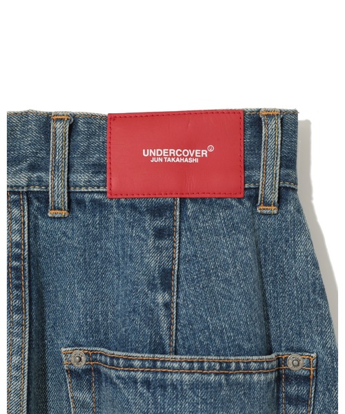 UNDERCOVER（アンダーカバー）の「UC1F8505-2（デニムパンツ・レディース・インディゴブルー・2/1）」の7枚目の写真