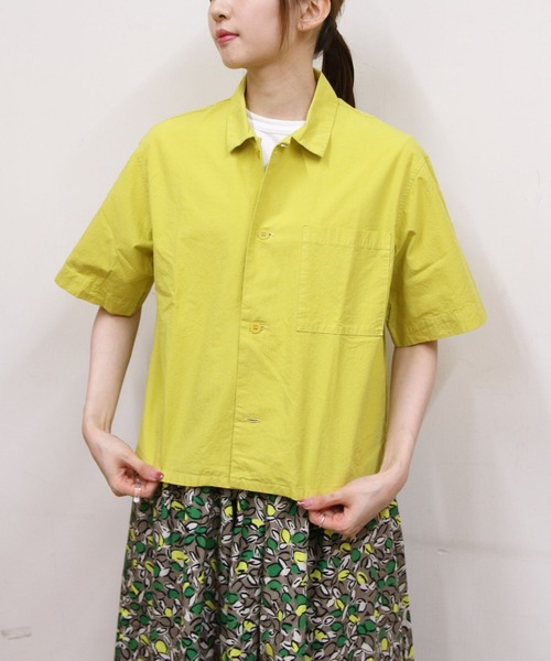 セール】ORCIVAL/オーシバル ガーメントダイポプリン レギュラーカラー