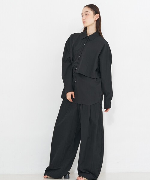 NOMINE（ノミネ）の「タック ボリュームパンツ（その他パンツ・レディース・ホワイト/ブラック/チャコールグレー・S/M）」の18枚目の写真