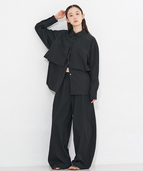 NOMINE（ノミネ）の「タック ボリュームパンツ（その他パンツ・レディース・ホワイト/ブラック/チャコールグレー・S/M）」の19枚目の写真