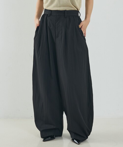 NOMINE（ノミネ）の「タック ボリュームパンツ（その他パンツ・レディース・ホワイト/ブラック/チャコールグレー・S/M）」の12枚目の写真