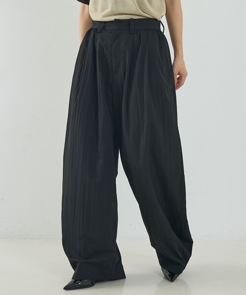NOMINE（ノミネ）の「タック ボリュームパンツ（その他パンツ・レディース・ホワイト/ブラック/チャコールグレー・S/M）」の13枚目の写真
