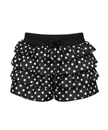 CeLess（セレス）の「Dot Tiered Ruffle Shorts / ドットティアードラッフルショートパンツ（スカート）」