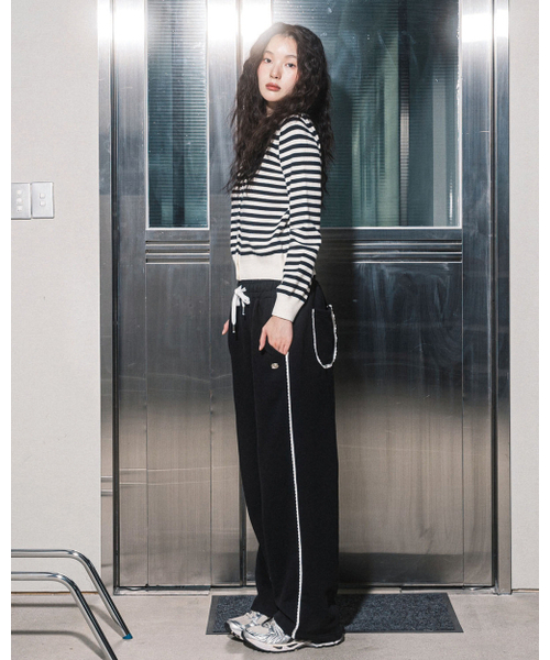 HAVISM（ヘビズム）の「ROSE LACE SWEATPANTS(BLACK)（スウェットパンツ・レディース・その他・ONE SIZE）」の9枚目の写真
