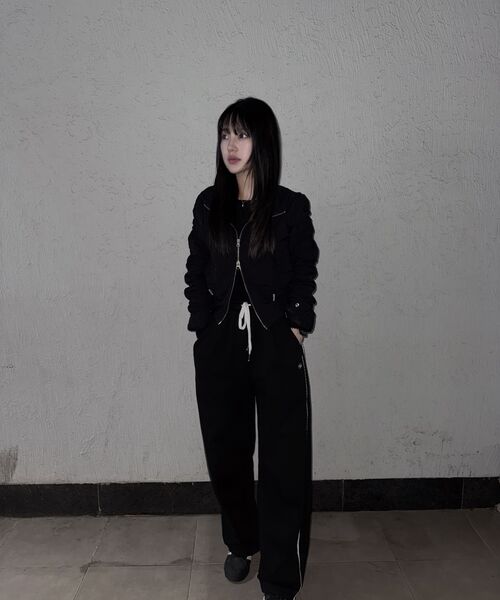 HAVISM（ヘビズム）の「ROSE LACE SWEATPANTS(BLACK)（スウェットパンツ・レディース・その他・ONE SIZE）」の7枚目の写真