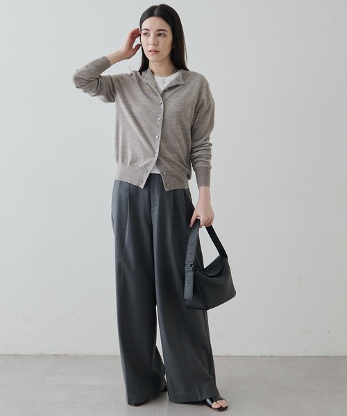 IACUCCI（イアクッチ）の「【予約】スウォーノ ALCE（トートバッグ・レディース・サーモンピンク/キャメル/ブラック・FREE）」の4枚目の写真