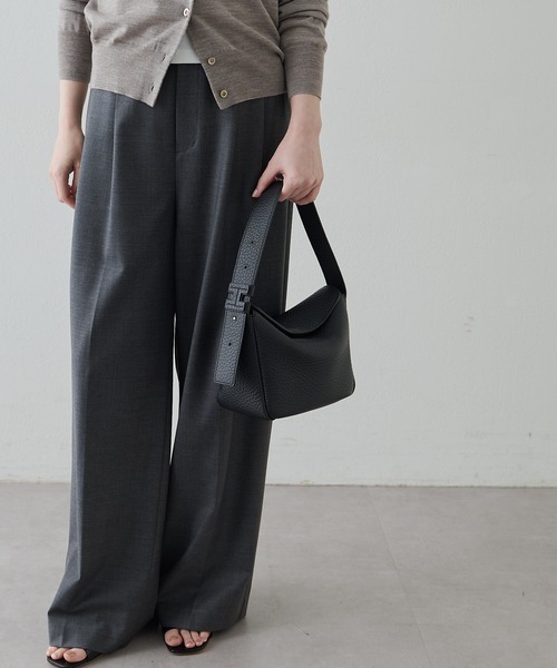 IACUCCI（イアクッチ）の「【予約】スウォーノ ALCE（トートバッグ・レディース・サーモンピンク/キャメル/ブラック・FREE）」の5枚目の写真