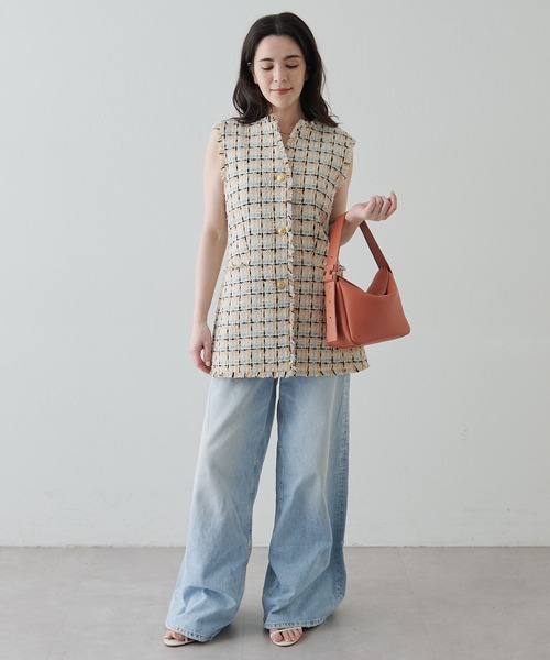 IACUCCI（イアクッチ）の「【予約】スウォーノ ALCE（トートバッグ・レディース・サーモンピンク/キャメル/ブラック・FREE）」の12枚目の写真