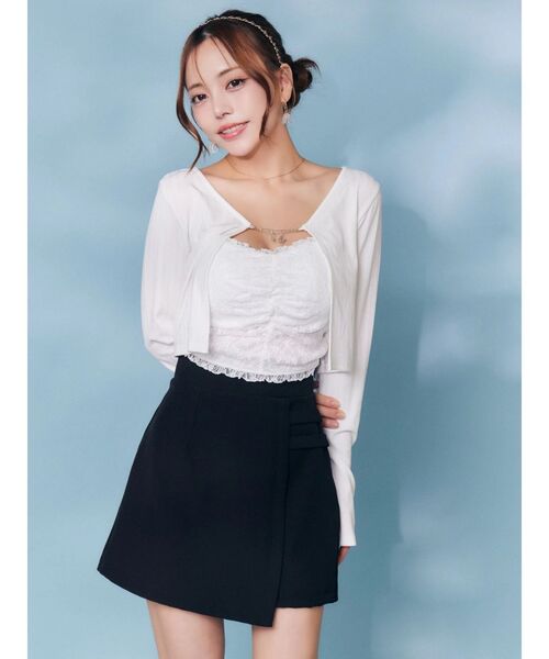 EATME（イートミー）の「BACKレースアップハイウエストスカート（スカート・レディース・グレー/ブラック・SMALL/MEDIUM）」の17枚目の写真