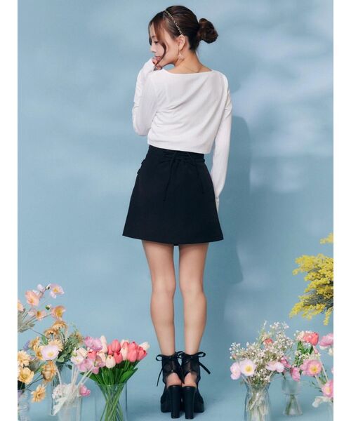 EATME（イートミー）の「BACKレースアップハイウエストスカート（スカート・レディース・グレー/ブラック・SMALL/MEDIUM）」の19枚目の写真