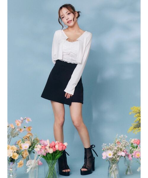 EATME（イートミー）の「BACKレースアップハイウエストスカート（スカート・レディース・グレー/ブラック・SMALL/MEDIUM）」の21枚目の写真