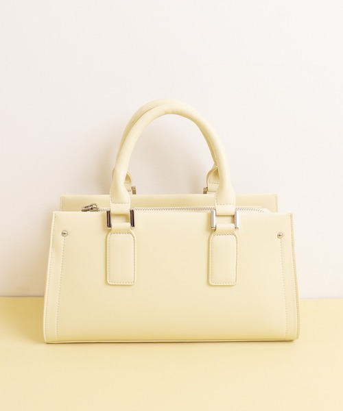 artemis by DIANA（アルテミスバイダイアナ）の「ショルダーベルト付属 2WAYスカーフリボンバッグ（ハンドバッグ・レディース・ホワイト/ブラウン/イエロー/ブラック・FREE）」の20枚目の写真