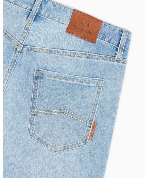 ARMANI EXCHANGE(アルマーニエクスチェンジ)の「【A|X アルマーニ エクスチェンジ】ブルーウォッシュデニムパンツ_J14 SKINNY(デニムパンツ・メンズ・ライトブルー・34inch/32inch/29inch/40inch/36inch/33inch/31inch/28inch)」の6枚目の写真