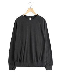 GOLD（ゴールド）の「GOLD / ゴールド：Super 140s WASHBLE WOOL RAGLAN CREW NECK SHIRT：25B-GL69413[MUS]（Tシャツ/カットソー）」