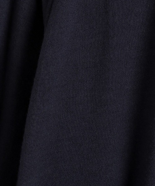 GOLD（ゴールド）の「GOLD / ゴールド：Super 140s WASHBLE WOOL RAGLAN CREW NECK SHIRT：25B-GL69413[MUS]（Tシャツ/カットソー・メンズ・チャコールグレー/ネイビー・L/M）」の17枚目の写真
