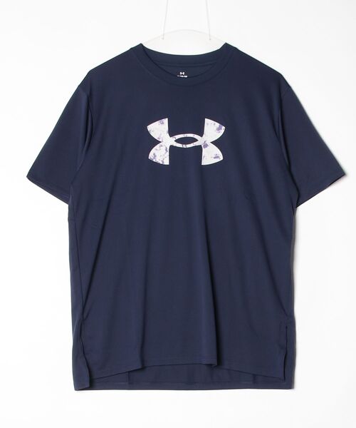 UNDER ARMOUR(アンダーアーマー)の「【別注】アンダーアーマー UAテック オーバーサイズド ビッグロゴ Tシャツ 限定コラボ(Tシャツ/カットソー・レディース・グリーン/ネイビー/ブラック/オフホワイト・XL/L/M/S)」の21枚目の写真