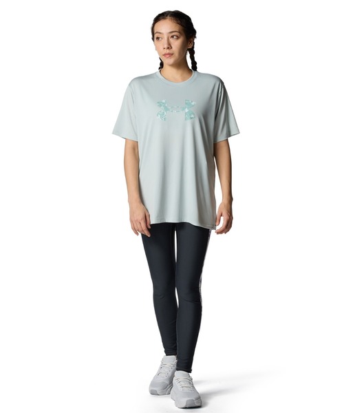 UNDER ARMOUR(アンダーアーマー)の「【別注】アンダーアーマー UAテック オーバーサイズド ビッグロゴ Tシャツ 限定コラボ(Tシャツ/カットソー・レディース・グリーン/ネイビー/ブラック/オフホワイト・XL/L/M/S)」の13枚目の写真