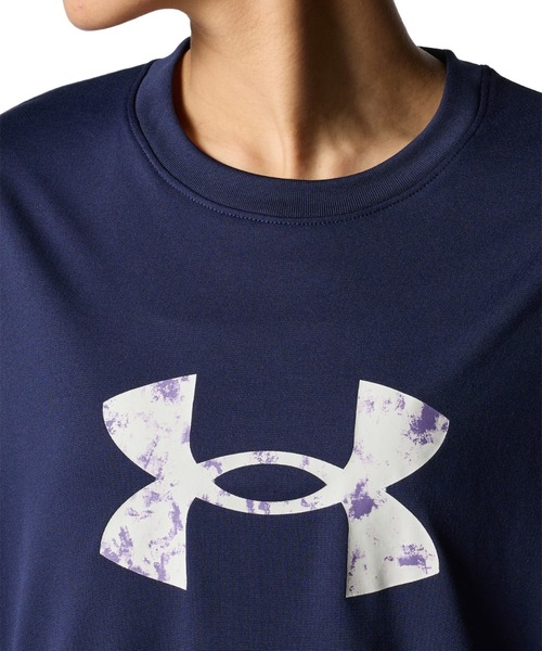 UNDER ARMOUR(アンダーアーマー)の「【別注】アンダーアーマー UAテック オーバーサイズド ビッグロゴ Tシャツ 限定コラボ(Tシャツ/カットソー・レディース・グリーン/ネイビー/ブラック/オフホワイト・XL/L/M/S)」の17枚目の写真