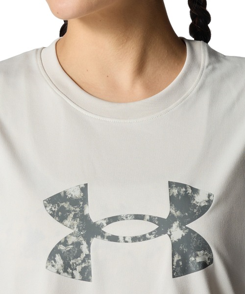 UNDER ARMOUR(アンダーアーマー)の「【別注】アンダーアーマー UAテック オーバーサイズド ビッグロゴ Tシャツ 限定コラボ(Tシャツ/カットソー・レディース・グリーン/ネイビー/ブラック/オフホワイト・XL/L/M/S)」の8枚目の写真