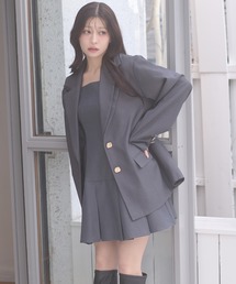 pleats mini camisole dress / プリーツミニキャミワンピース