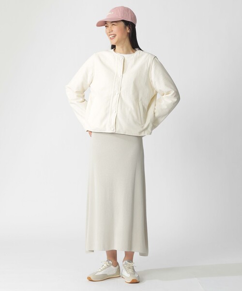 ECOALF(エコアルフ)の「GABI リバーシブル ジャケット / GABI JACKET WOMAN(ブルゾン・レディース・ブラウン系その他4/ブルー系その他2/ホワイト系その他・S)」の12枚目の写真