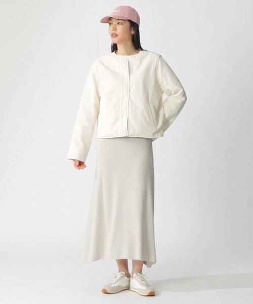 ECOALF(エコアルフ)の「GABI リバーシブル ジャケット / GABI JACKET WOMAN(ブルゾン・レディース・ブラウン系その他4/ブルー系その他2/ホワイト系その他・S)」の13枚目の写真