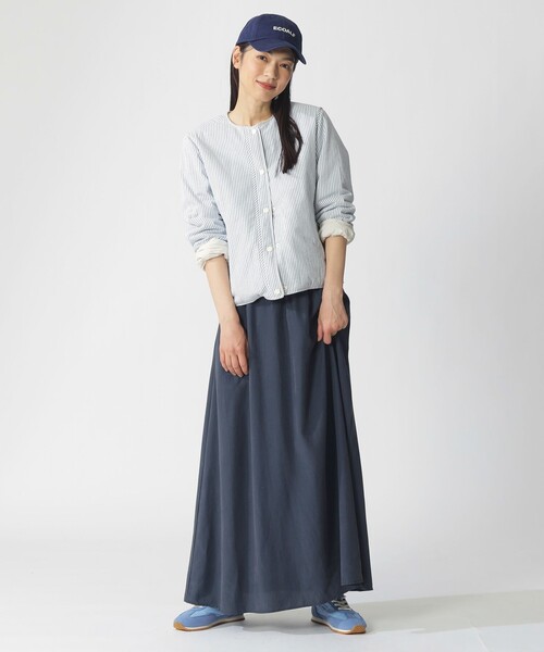 ECOALF(エコアルフ)の「GABI リバーシブル ジャケット / GABI JACKET WOMAN(ブルゾン・レディース・ブラウン系その他4/ブルー系その他2/ホワイト系その他・S)」の14枚目の写真