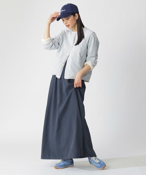 ECOALF(エコアルフ)の「GABI リバーシブル ジャケット / GABI JACKET WOMAN(ブルゾン・レディース・ブラウン系その他4/ブルー系その他2/ホワイト系その他・S)」の15枚目の写真