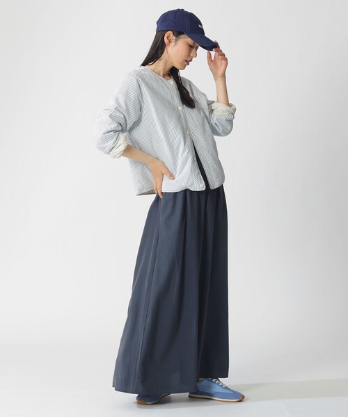 ECOALF(エコアルフ)の「GABI リバーシブル ジャケット / GABI JACKET WOMAN(ブルゾン・レディース・ブラウン系その他4/ブルー系その他2/ホワイト系その他・S)」の16枚目の写真