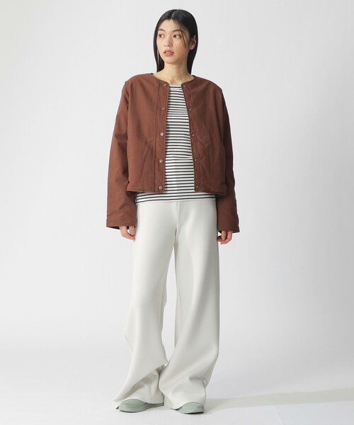 ECOALF(エコアルフ)の「GABI リバーシブル ジャケット / GABI JACKET WOMAN(ブルゾン・レディース・ブラウン系その他4/ブルー系その他2/ホワイト系その他・S)」の17枚目の写真