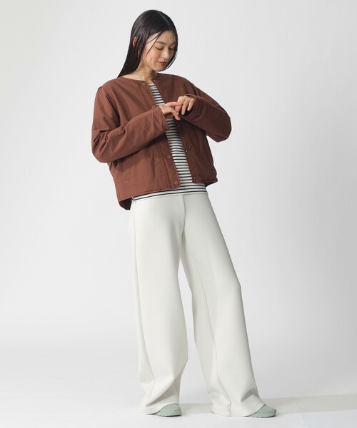 ECOALF(エコアルフ)の「GABI リバーシブル ジャケット / GABI JACKET WOMAN(ブルゾン・レディース・ブラウン系その他4/ブルー系その他2/ホワイト系その他・S)」の18枚目の写真