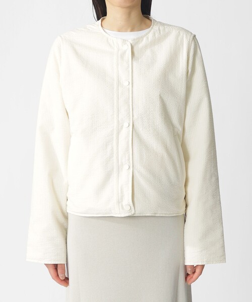 ECOALF(エコアルフ)の「GABI リバーシブル ジャケット / GABI JACKET WOMAN(ブルゾン・レディース・ブラウン系その他4/ブルー系その他2/ホワイト系その他・S)」の20枚目の写真
