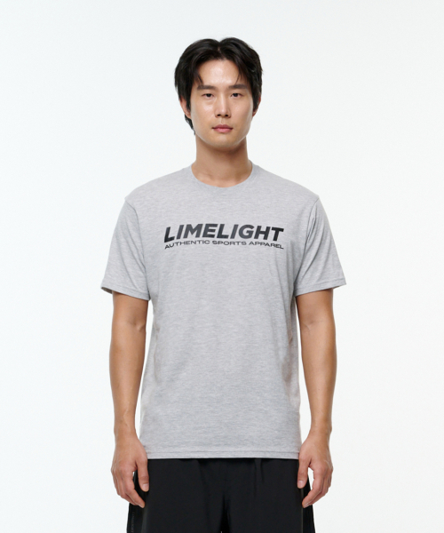 LIMELIGHT APPAREL(ライムライトアパレル)の「ライムライトTシャツ(グレー・メランジ/ブラック)(Tシャツ/カットソー・メンズ・その他・SMALL/MEDIUM/LARGE/X-LARGE)」の1枚目の写真