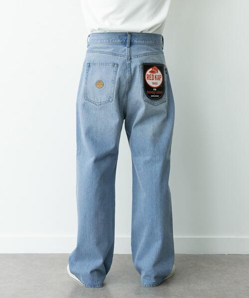 RED KAP（レッドキャップ）の「『別注』RED KAP×Sonny Label　ワイドデニムパンツ（デニムパンツ・メンズ・インディゴブルー/ライトインディゴブルー・LARGE/MEDIUM）」の14枚目の写真