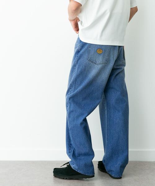 RED KAP（レッドキャップ）の「『別注』RED KAP×Sonny Label　ワイドデニムパンツ（デニムパンツ・メンズ・インディゴブルー/ライトインディゴブルー・LARGE/MEDIUM）」の19枚目の写真