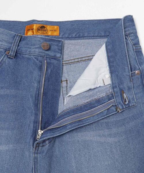 RED KAP（レッドキャップ）の「『別注』RED KAP×Sonny Label　ワイドデニムパンツ（デニムパンツ・メンズ・インディゴブルー/ライトインディゴブルー・LARGE/MEDIUM）」の8枚目の写真