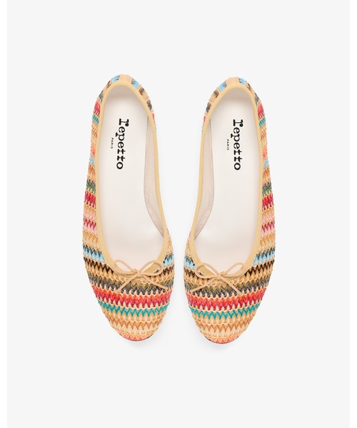 Repetto（レペット）の「Cendrillon Haute バレエフラット - EUサイズ / V374BOHO（バレエシューズ・レディース・マルチ・38/37.5/37/36.5/36/35.5/39/38.5）」の4枚目の写真