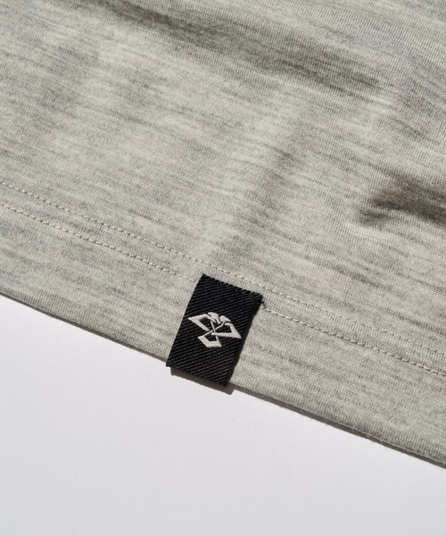 STONEMASTER（ストーンマスター ）の「WASHABLE JAPANESE WOOL S/S TEE｜ウォッシャブルジャパニーズウールショートスリーブTシャツ（Tシャツ/カットソー・メンズ・チャコール/グレー・S/M/XL/L）」の5枚目の写真