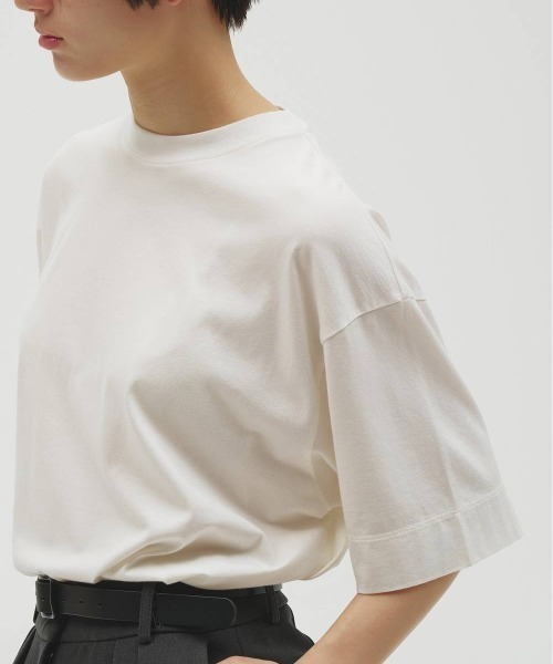 TODAYFUL(トゥデイフル)の「TODAYFUL Cotton Useful Halfsleeve T-shirts コットンユースフルハーフスリーブTシャツ/12610631(Tシャツ/カットソー・レディース・ホワイト・ONE SIZE)」の3枚目の写真
