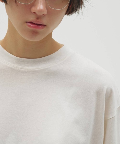TODAYFUL(トゥデイフル)の「TODAYFUL Cotton Useful Halfsleeve T-shirts コットンユースフルハーフスリーブTシャツ/12610631(Tシャツ/カットソー・レディース・ホワイト・ONE SIZE)」の2枚目の写真