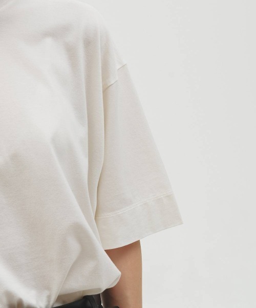 TODAYFUL(トゥデイフル)の「TODAYFUL Cotton Useful Halfsleeve T-shirts コットンユースフルハーフスリーブTシャツ/12610631(Tシャツ/カットソー・レディース・ホワイト・ONE SIZE)」の4枚目の写真