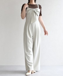 31 Sons de mode | 2026春夏新作 リボンモチーフコンビネゾン(つなぎ/オールインワン)