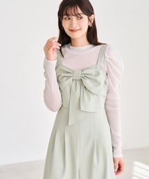 31 Sons de mode | 2026春夏新作 リボンモチーフコンビネゾン(つなぎ/オールインワン)