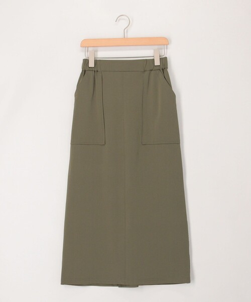MICO COULIER（ミコクリエ）の「CICA配合サークルストレッチスカート（スカート・レディース・オリーブ/ブラック・36/38）」の15枚目の写真