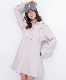 JILL by JILL STUART | ダイバーフーディーミニワンピース(ワンピース)