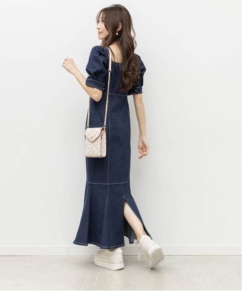 RANDA(ランダ)の「ストレッチデニムマーメイドワンピース(ワンピース・レディース・ブルー/インディゴブルー・0/1)」の22枚目の写真