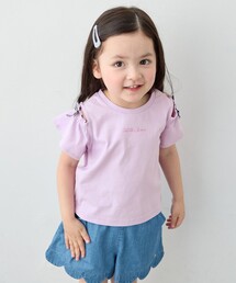 ANY（エニィ）の「【綿100%】オンオフショルダー Tシャツ（Tシャツ/カットソー）」