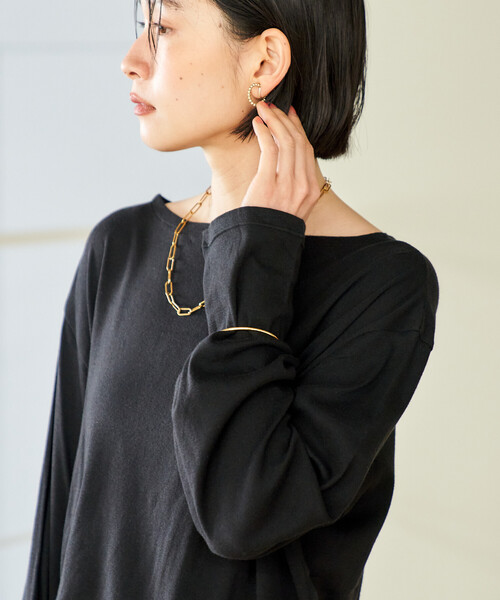 FREAK'S STORE(フリークスストア)の「HARPIE/ハーピー PHOEBEバングル(バングル/リストバンド・レディース・ゴールド/シルバー・ONE SIZE)」の5枚目の写真