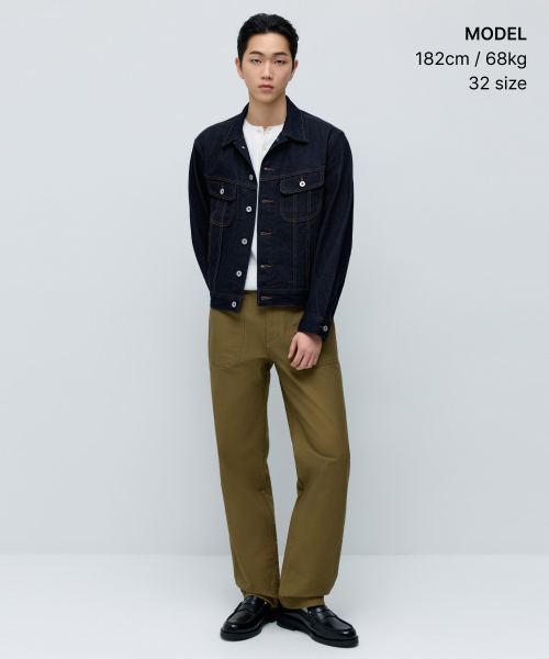 MUSINSA STANDARD（ムシンサスタンダード）の「US NAVY ジャングルクロス N-1 デッキパンツ [ベージュ]（その他パンツ・メンズ・その他・29/30/31/33/26/27/28/40/38/42/36/34/32）」の5枚目の写真